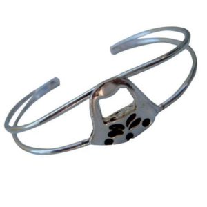 Pulsera Doble Baada En Platino