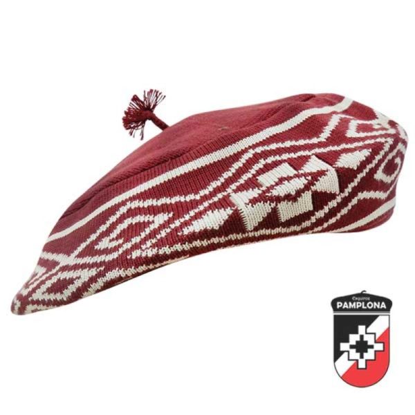 Boina De Pamplona Hilos Con Guarda Etnica - Imagen 3