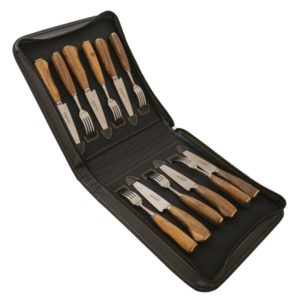 Juego De Cubiertos Madera