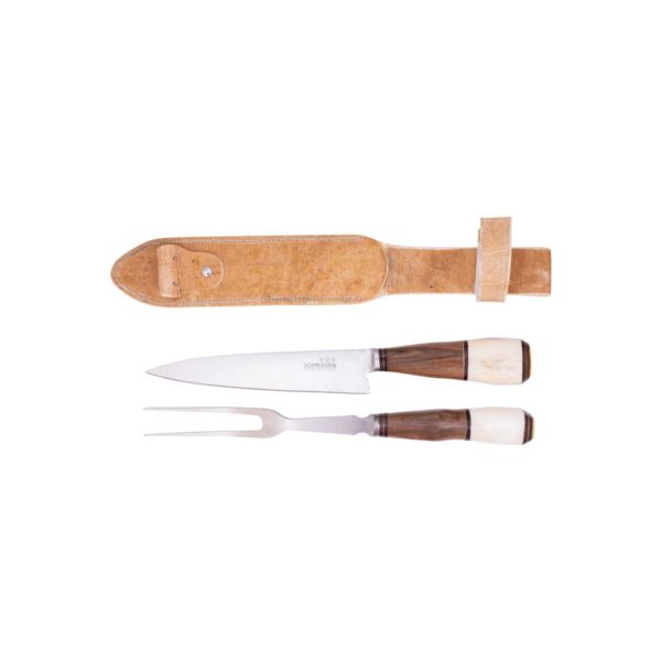 Cuchillo Ciervo 10Cm Acero Inox Vaina Vaqueta - Imagen 3