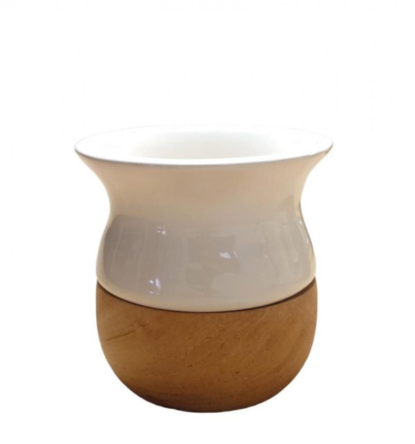 Mate de Ceramica Y Madera - Imagen 2